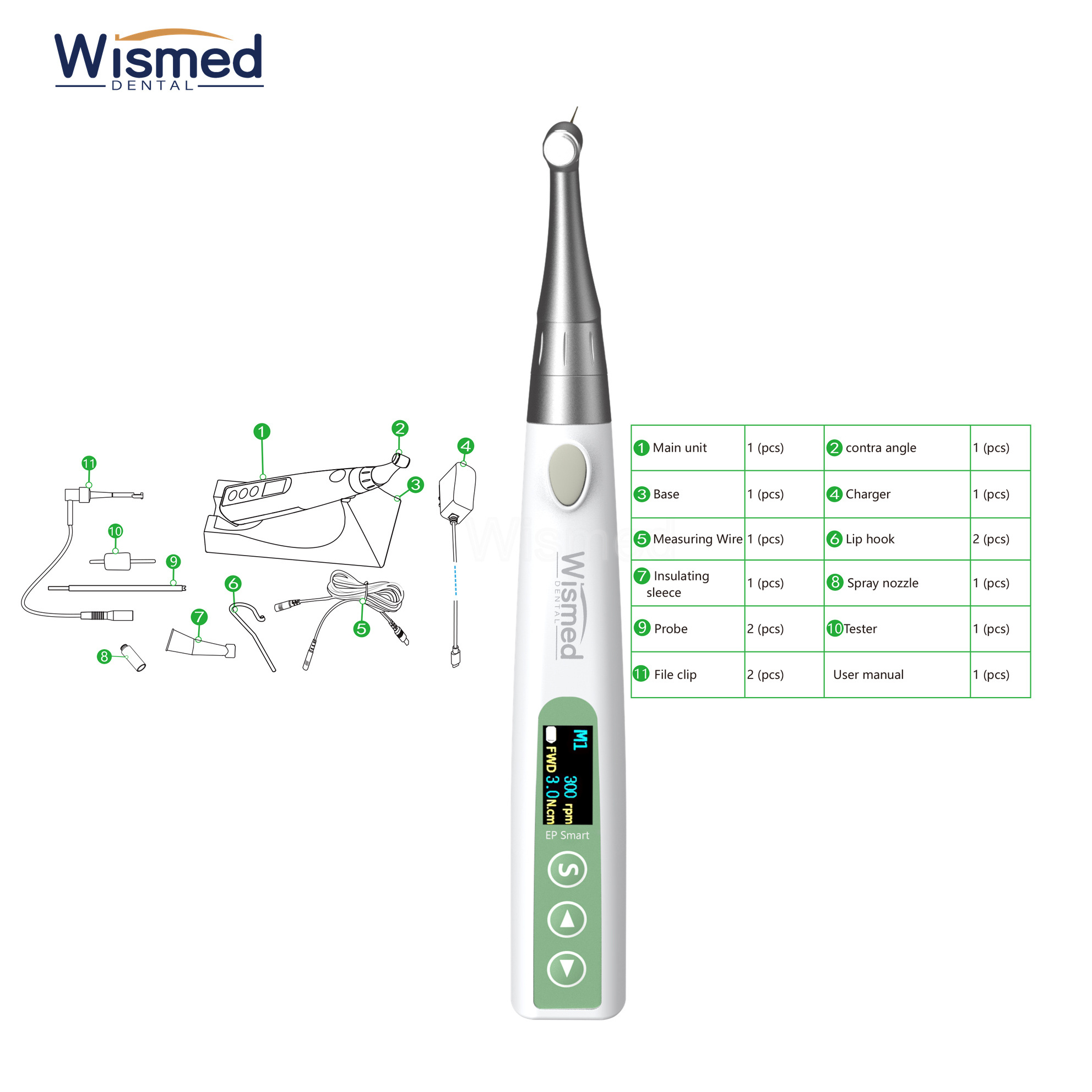 Gold Endo Motor Apex Locator Endodontic Rotary Machine With Built-In Apex Locator