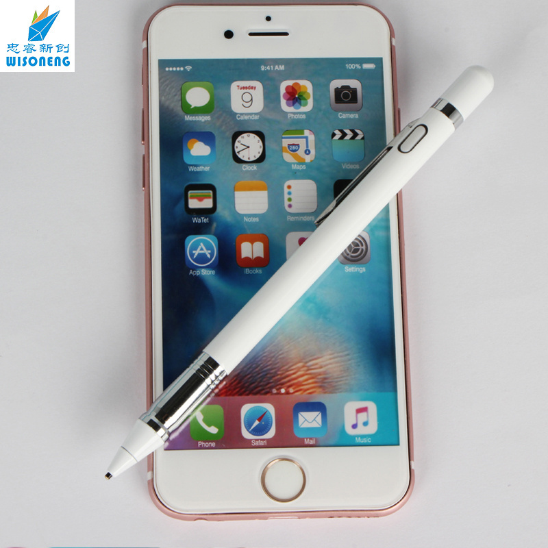 Mobile Phone And Tablet Metal Pen Stylus With Usb Charging Cable For Touch Screen Devices