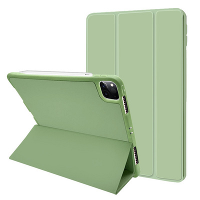 New Tablet Cover Case With Pencil Holder for iPad 10.2 Inch 7th Generation Case Cover Stand