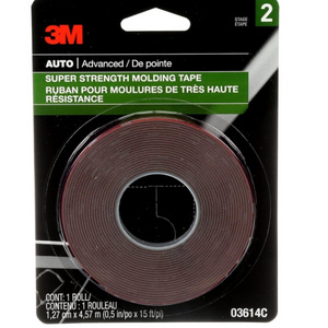 3M Super Strong Molding Tape 1.27 cm X 4 64 Meters High Strength Double Sided Tape