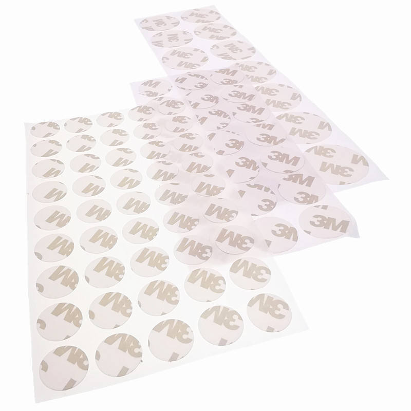 Circle Circles Adhesive Strong Double-Sided Side Dots Die Cut Custom Round Tissue Paper Double Sided Tape