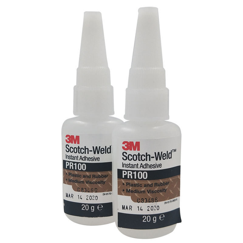 Custom Brand name 3 M Scotch-weld PR100 20gsm rubber instant adhesive for shoes repair