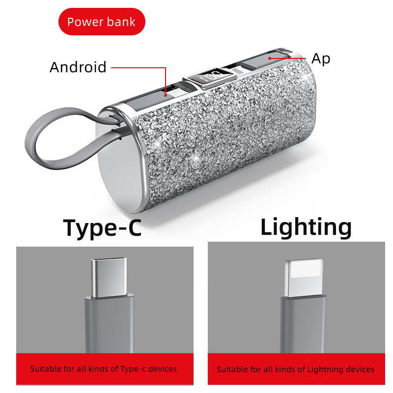 power bank 30000mah fast charge solar battery pack for laptop panel 6v 15w waterproof fast charging aluminum power bank custom