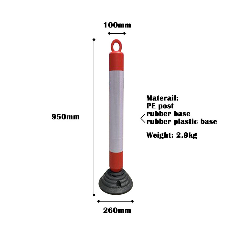 PE Sign Post Safety Post Guide Warning Posts