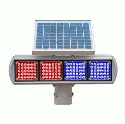 High quality solar powered traffic signal lights beacon traffic warning light strobe light