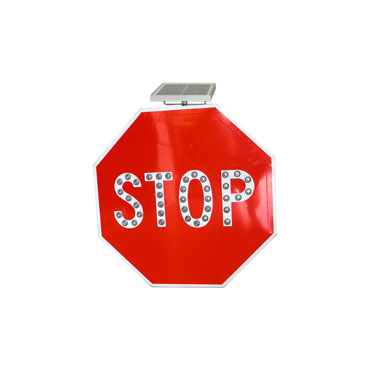 Two-Way Handheld LED Traffic Sign Stop Light Lamp Car Indicator Warning Sign Baton Flashlight