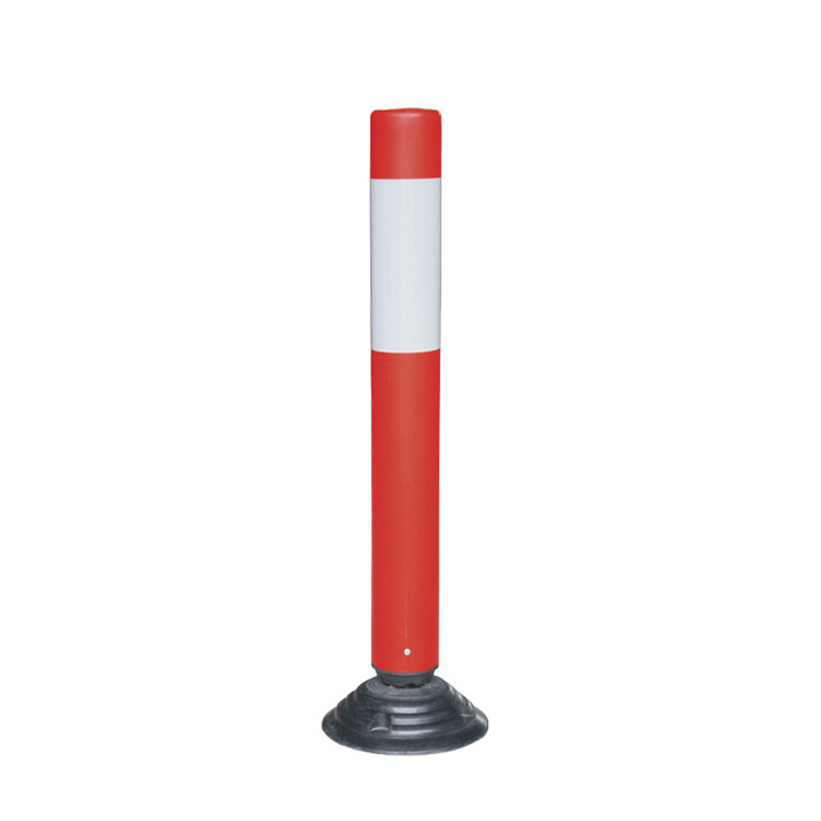 Traffic Safety Delinator Post And Base Kit Post Protector Delineator Post