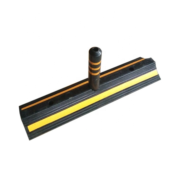 Rubber base Reflective Flexible Post Roadway Lane Separator Delineator Separator Road Lane Divider