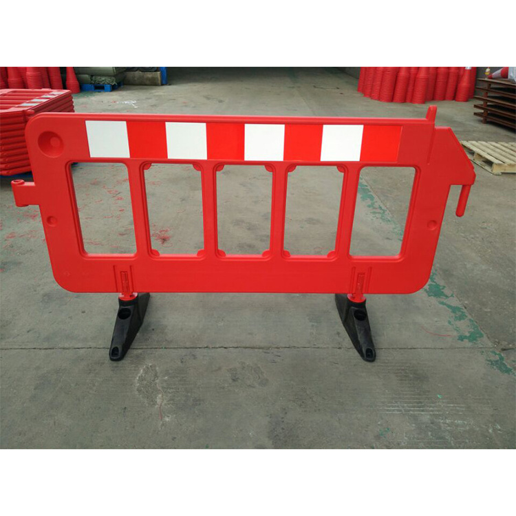 Safety Flexible Road Barrier Gates traffic temporary pedestrian control fence plastic Traffic barrier