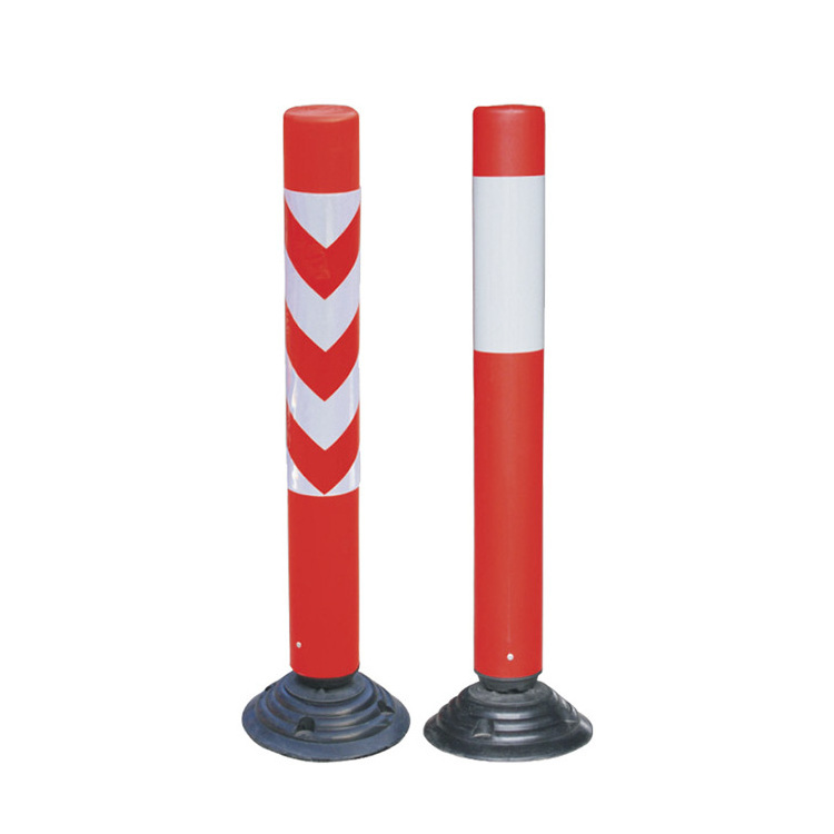 Traffic Safety Delinator Post And Base Kit Post Protector Delineator Post