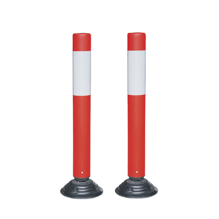 Traffic Safety Delinator Post And Base Kit Post Protector Delineator Post