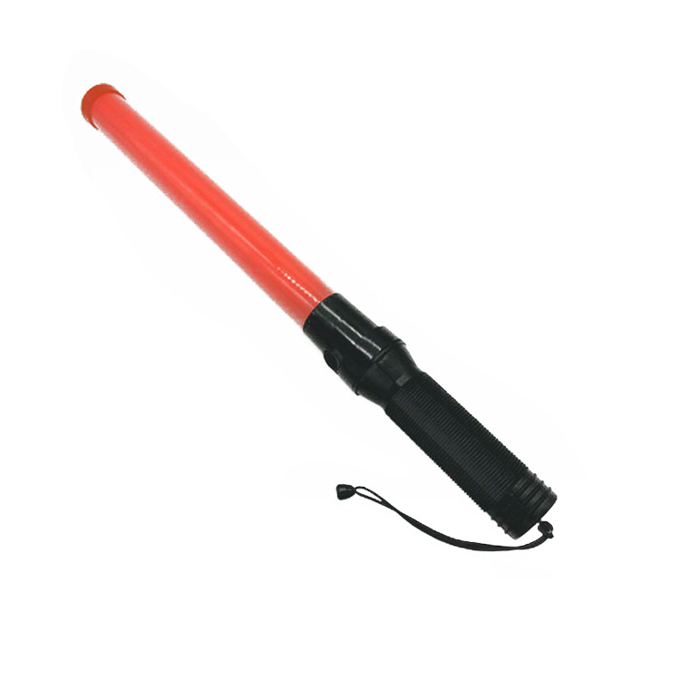 High Quality 540mm Outdoor Safety Baton LED Traffic Safety Signal Warning Flashing Control Wand Baton Hand Held Night Light