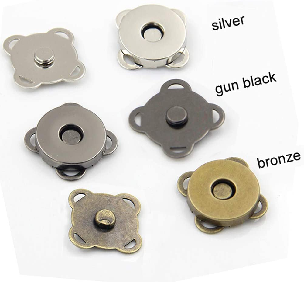 Metal Buckle Magnets Strong Nickel Magnetic Button for Clothing and Bags etc