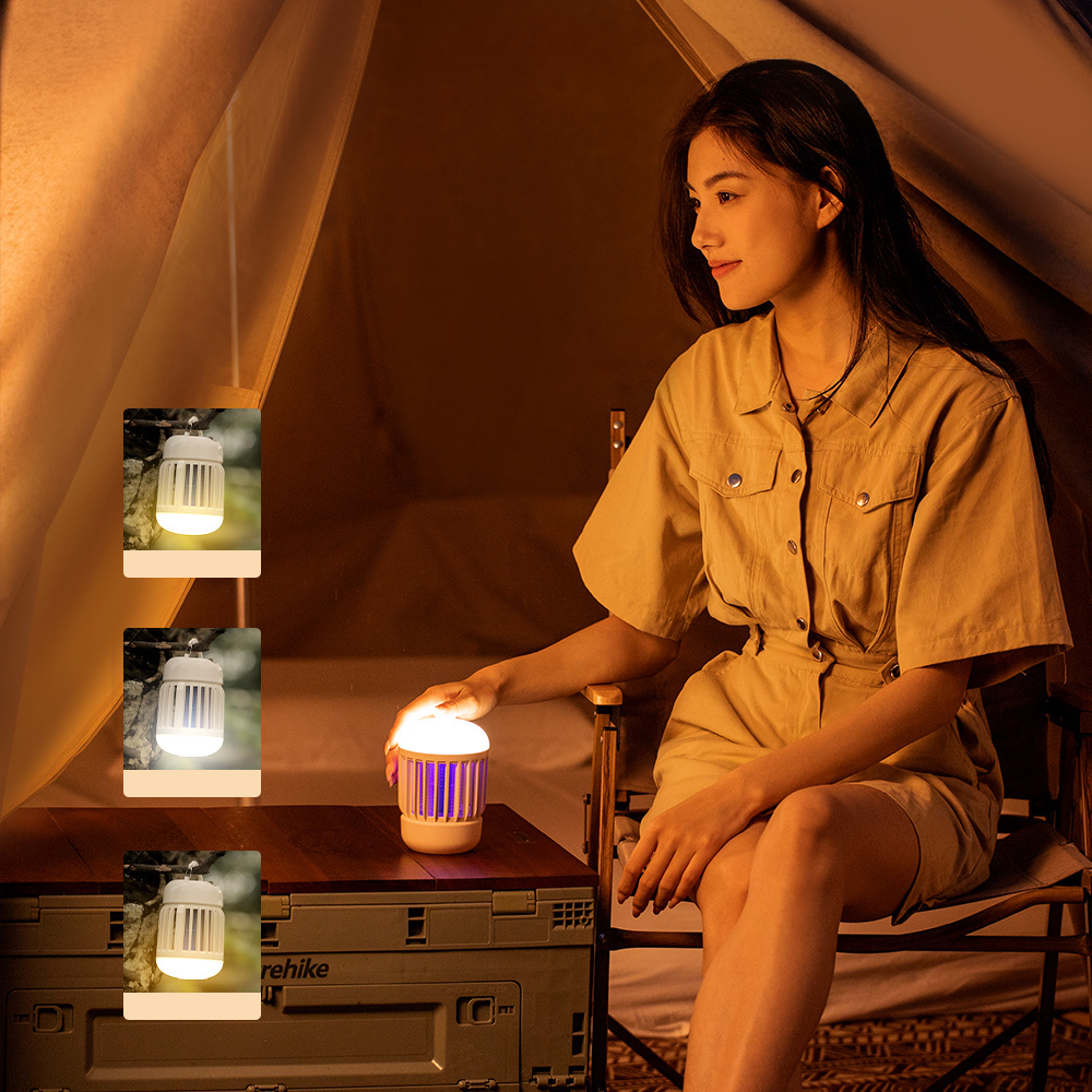 IMYCOO Outdoor Waterproof Rechargeable Mosquito Killer Lamp Custom Logo Electric Mosquito Light Killer For Camping Hanging