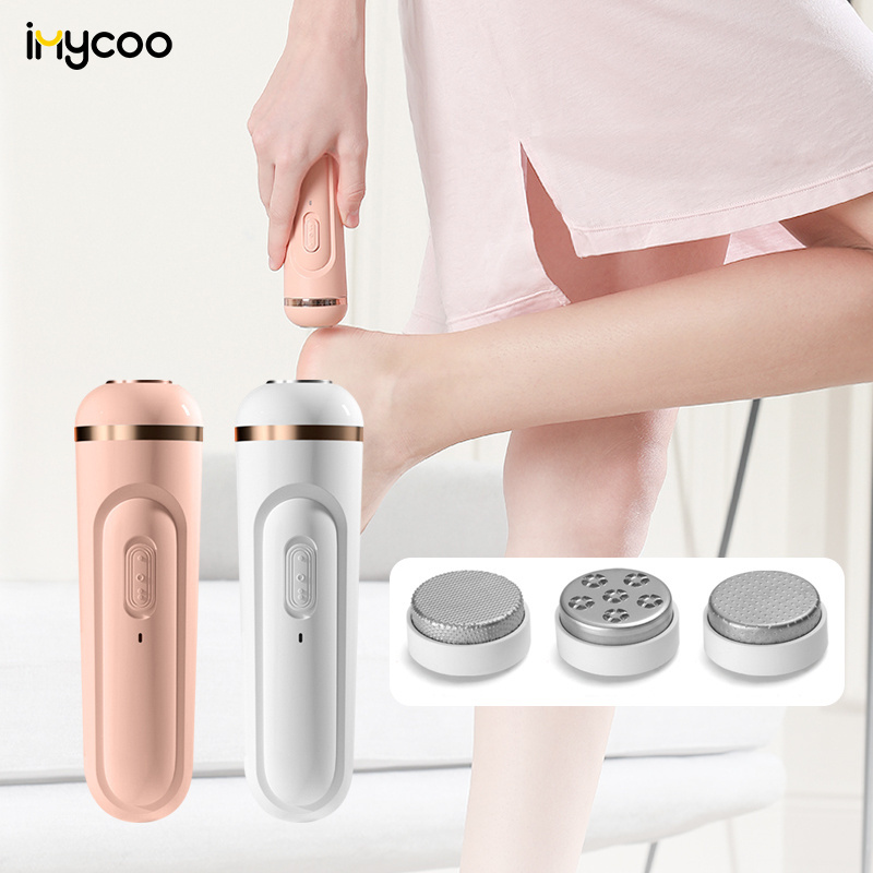 IMYCOO Portable Electric Callus Remover Foot File Tool Hot Sales 2200mAh Rechargeable Electronic Pedicure Foot Grinder Feet Case