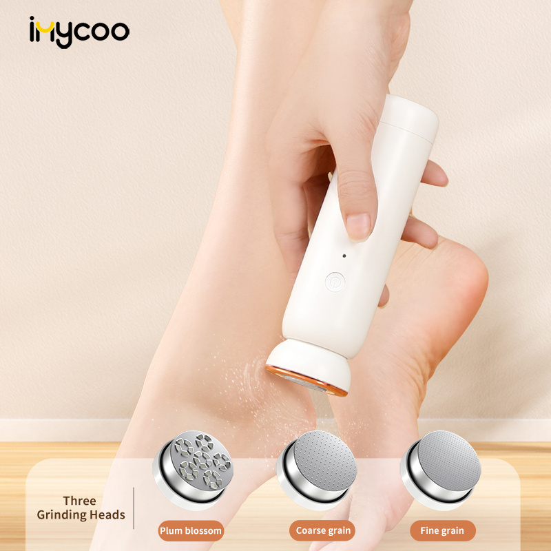 IMYCOO Portable Electric Foot Grinder Callus Remover Gift Kit Newly Pedicure Feet scrubber File Tool For Dead Hard Cracked Skin