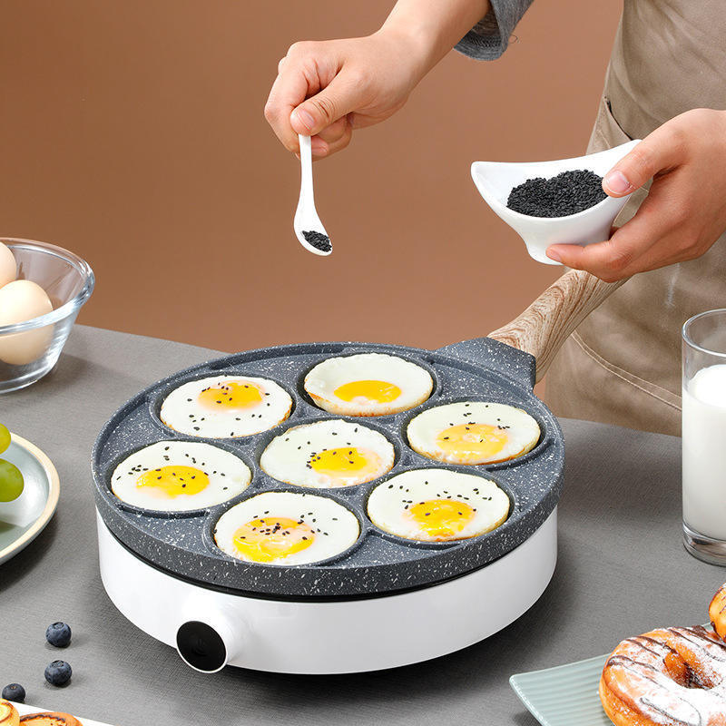 Best Selling Household Non-stick Induction Cake Waffle Frying Pan Pancake Waffle  Maker