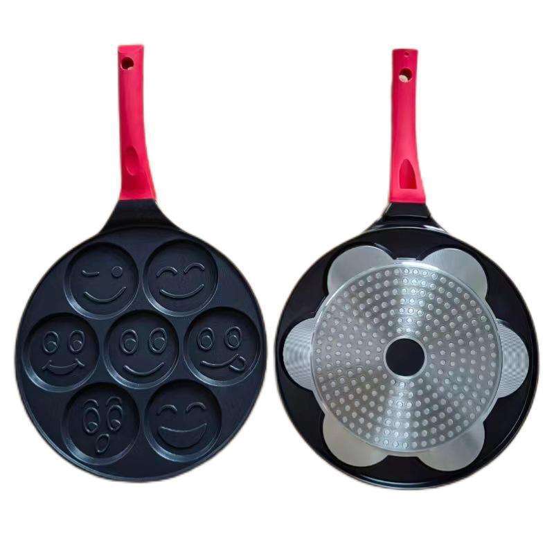 Best Selling Household Non-stick Induction Cake Waffle Frying Pan Pancake Waffle  Maker