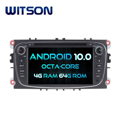 WITSON Octa-Core Android 10.0 Car Radio Multimedia Player For FORD Mondeo/Focus/S-max Touch Screen Car DVD