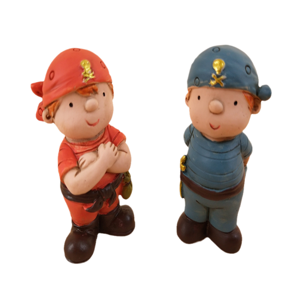 Resin products Wholesale Seafarer Sailor statues retro style cartoon souvenirs accompanied by gift craft decorations