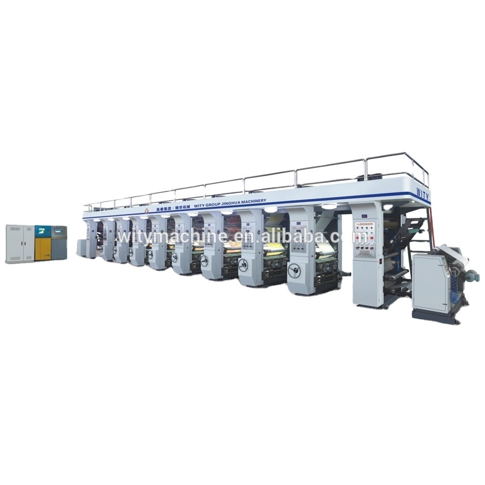 Automatic Register Roto Gravure Printing Machine Film Printer