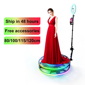 Drop shipping new Portable Video Revolve Selfie 360 Spinner Degree Photo booth 360 Photo Booth Machine vending machine