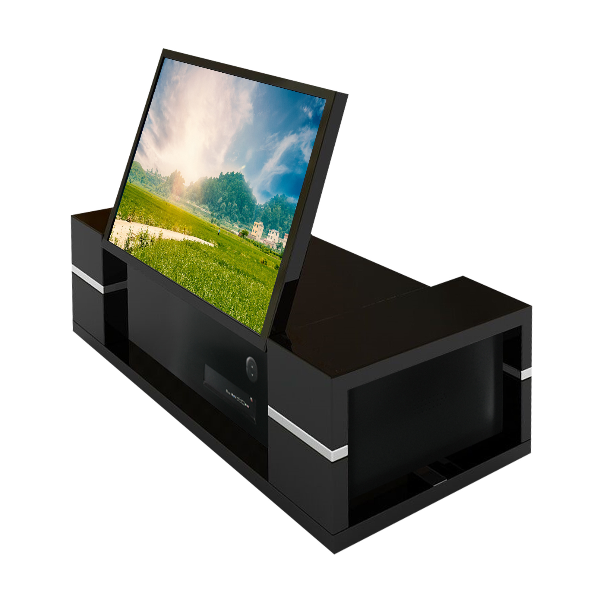 Touchscreen Interactive Smart Table LCD Advertising Display Multi Touch Screen Kiosk for Coffee Bar Conference