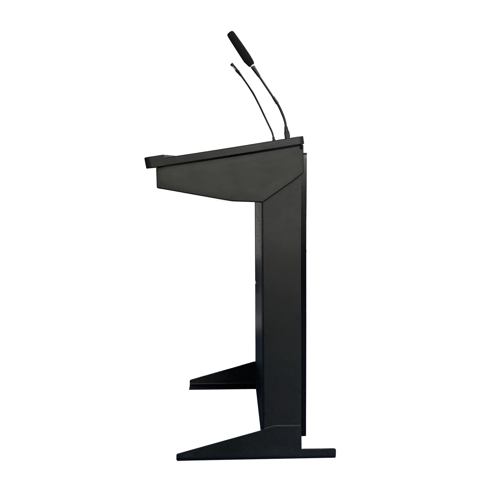 Digital Podium Lectern for Conference System, School Supply Podium Dual Touch Full HD Monitor 43