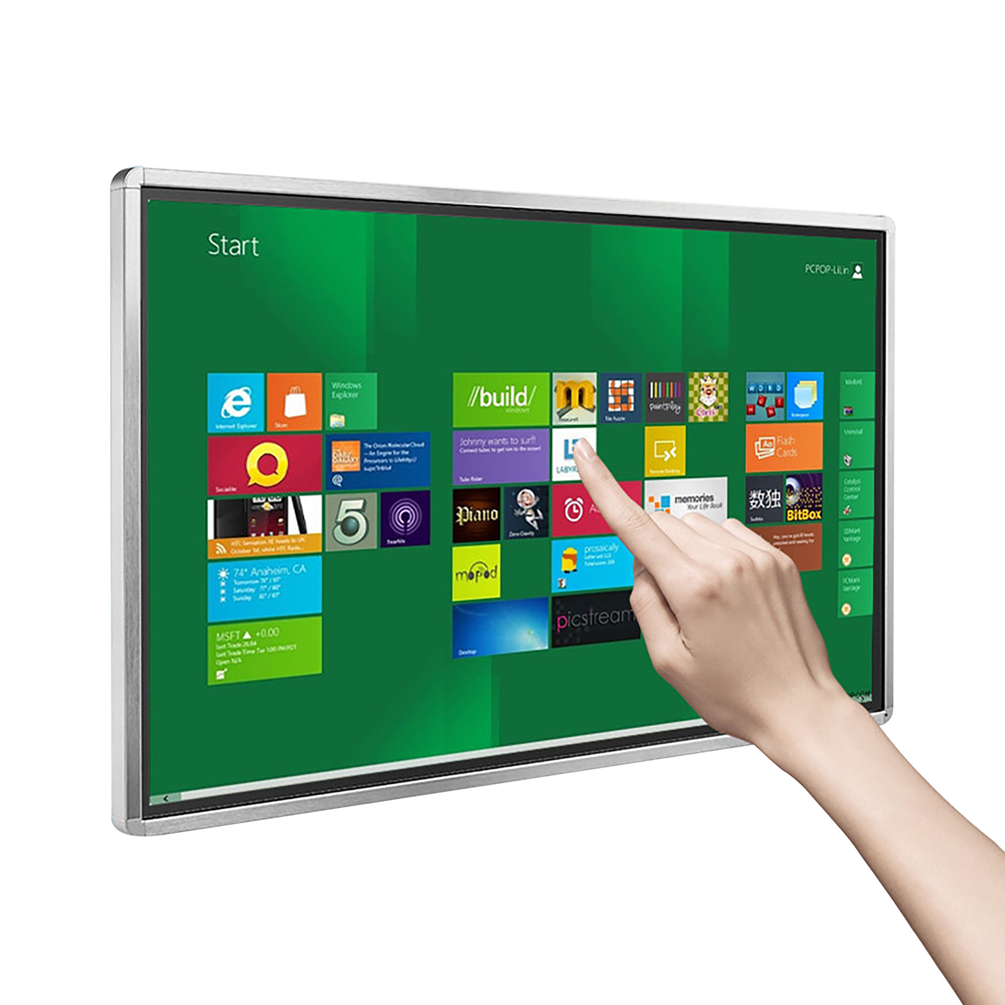 Hot Selling Digital Whiteboard 4K Display 65 75 86 inch Interactive Flat Panel Multi Touch Screen Smart Board