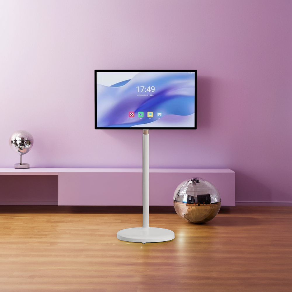 21.5 32 Inch Interactive Smart Android TV Rotate Screen Incell Touch Display LED Backlight 2K Definition Movable Stand Me