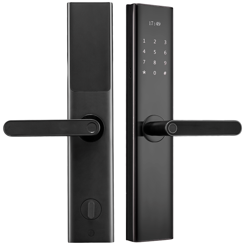 Tuya Wifi Electronic Smart Door Lock With Camera Door Lock Thumbprint Quincaillerie Materiel