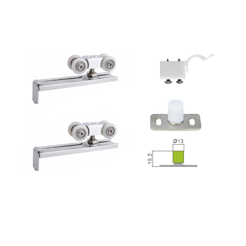 Windproof Push And Pull Door  Haing Slide Door Hardware Modern Design Economic