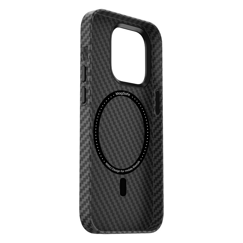 For iPhone 14 Pro Max Real Carbon Fiber Case Anti Fingerprints & Scratch Slim Fit Shockproof for IPhone 13 Case