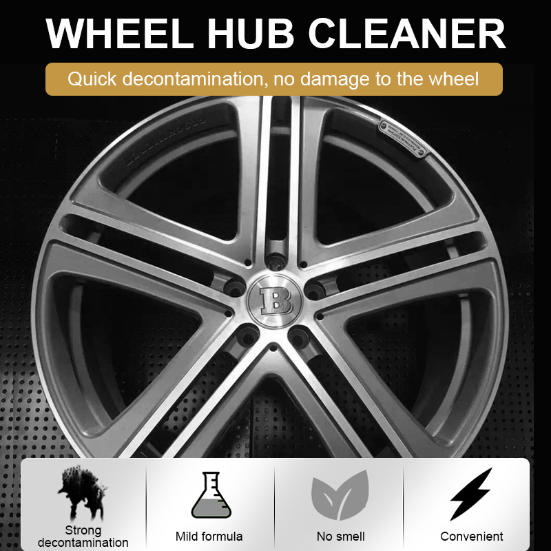 Factory OEM/ODM Wholesale  Bulk Cargo Car Accessories Cleaning Products Liquid Wheel Hub Cleaner