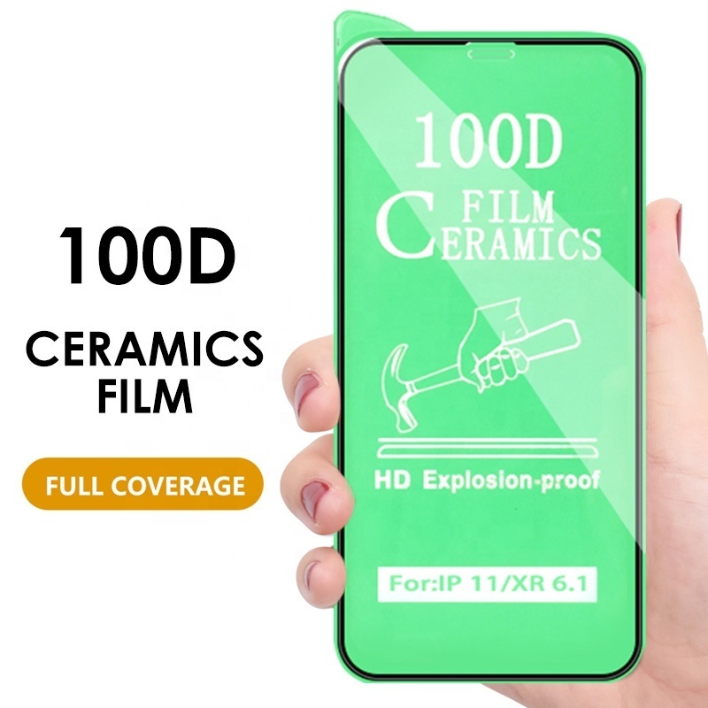 Tempered Glass Factory Price For iPhone 100D Screen Protector Bulk Mobile Phone Full Glue 9H for Iphone 6 7 8 Plus Xs Xr Xs Max