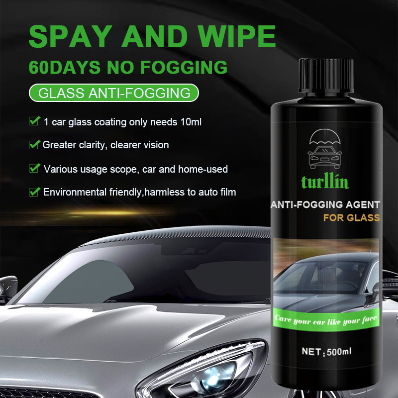 Factory 500ml Nano Coating Automobile Antifog Rearview Mirror Waterproof Film Anti Fog For Car Mirror Screen Protector