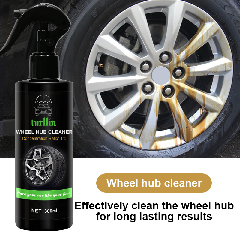 Hot Selling Car Detailing Wheel Cleaning Products Wheel Hub Cleaner Spray Oxidation remover Tire Cleaner Liquid Rim Agent 1:4