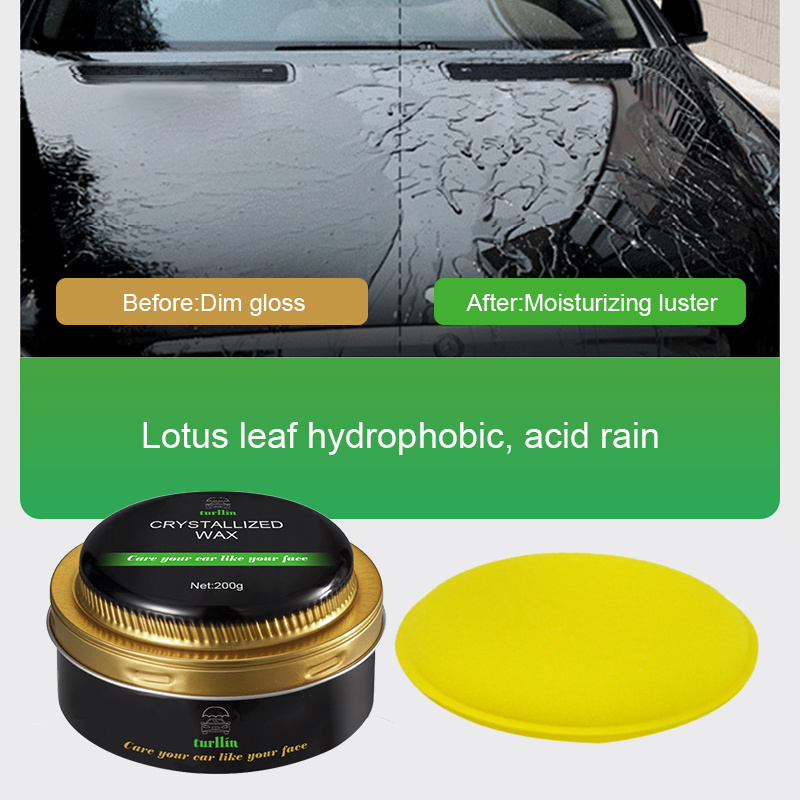 2022 New Arrival Auto Paint Protect Fast Wax Car Ceramic Wax Solid Carnauba Soft Silicone Car Polish Crystal Car Wax