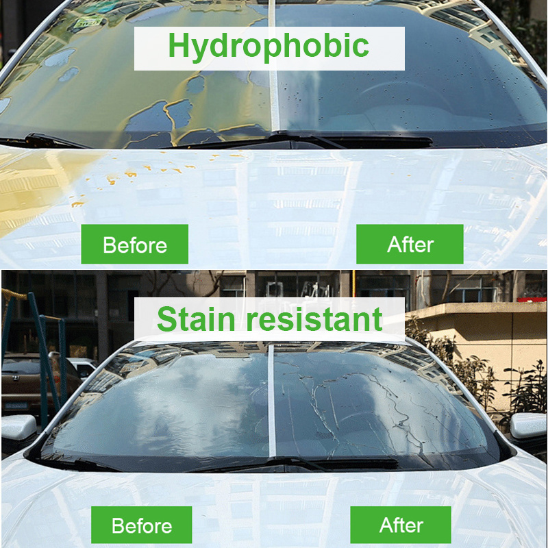 Nano Super Hydropobic Water Repellent and Self Cleaning Liquid Glass Coating for Car