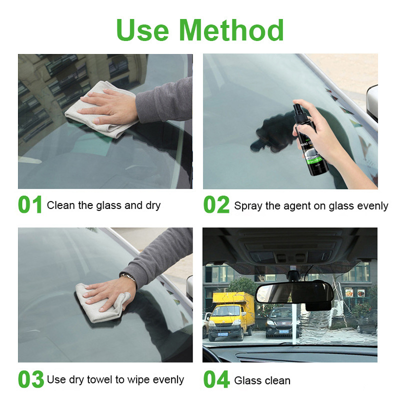 Super hydrophobic Car Glass hydrophobic water proof liquid glass coating spray for car body protection car nano ceramic spray