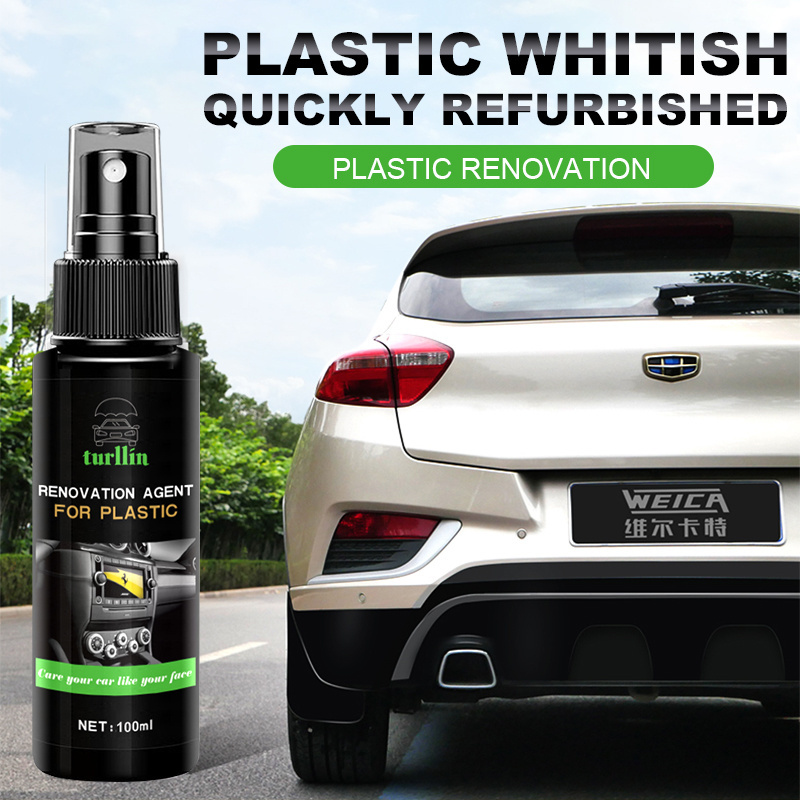 Wholesale Automotive plastic refurbishing agent plastic restore spray 150ML hydrophobic ceramic coating renovation OEM Available