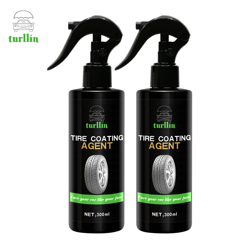 OEM Wholesaler China Car Care Products Tire Shine Wax Gloss Spray For Tire Coating Gloss Liquid Ceramic Coating For Car Tire