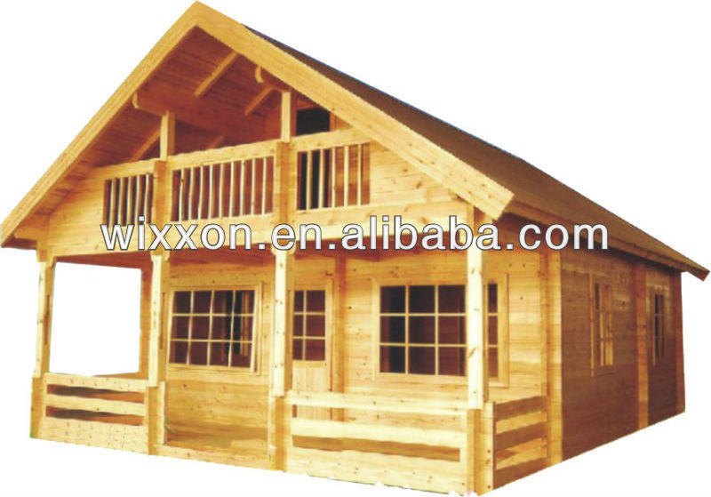 simple wooden house