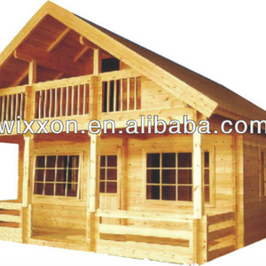 simple wooden house