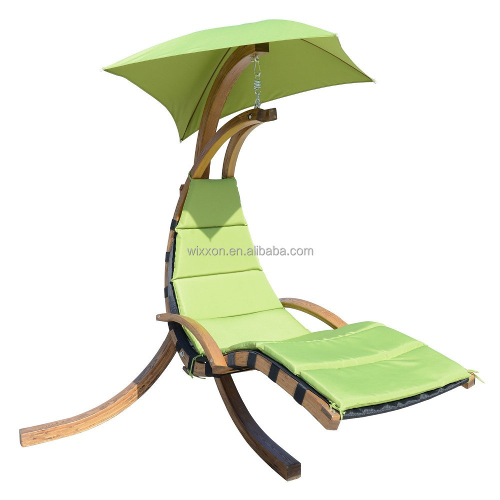 Garden Wooden Patio Single Seat Swing