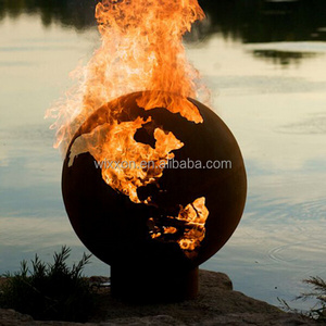 Metal Sphere Fire Pit Ball Iron Cast Outdoor Fire Pit/Portable Fire Pit/Garden Treasures Fire Pit