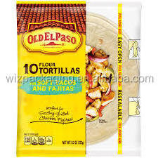 different kind of plastic bag/packaging/pouch for Tortillas wraps of suppliers