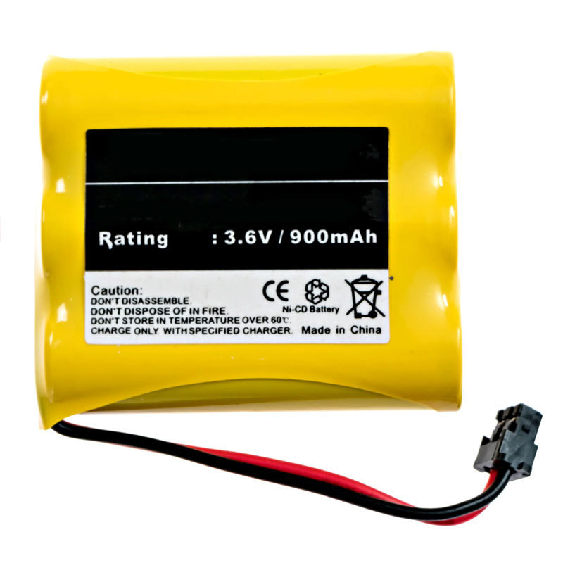 AA X 3 900mAh 3.6V SM-2P Plug Rechargeable Ni-Cd Battery for RC Toy Household Electric Appliances Lighting Equipment