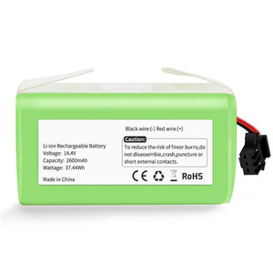 OEM ODM 14.4v 2600mAh Replacement Battery for Deebot N79s, Li-ion Rechargeable Battery Compatible with Ecovacs Deebot N79S DN622