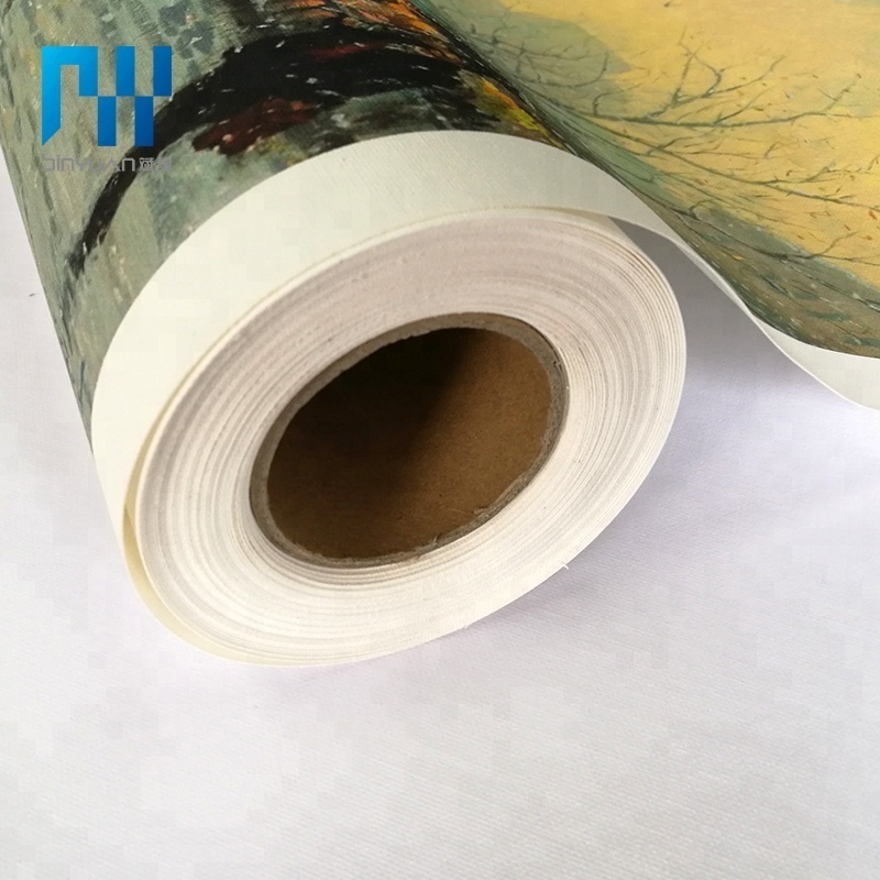 Matte art inkjetting canvas printing painting blank canvas 100% cotton canvas rolls